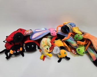 Ty Beanie Baby Bugs - Gorros vintage Ty Beanie Babies (6 pulgadas)