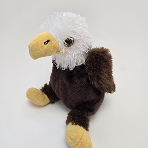Adorable Vintage Webkinz Eagle Plush with No Tag, Ganz Plush (9 inch)