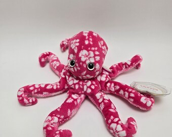 Ty Beanie Baby タコ - 水生動物ビーニーベイビーズ (6インチ