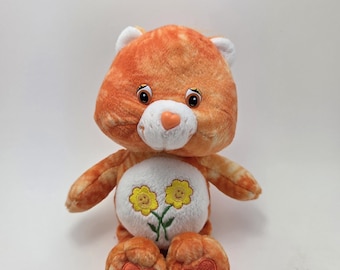 Care Bear Special Edition Friend Bear Orange Care Bear Plush Stuffed Toy Vintage 2003 (8 inch)