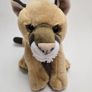 Vintage Wild Republic Mountain Lion Cougar Plush! (12 inch)