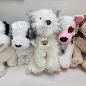 Ty Beanie Buddy Dogs - Dog Beanie Buddies (13 inch) Vintage Beanies