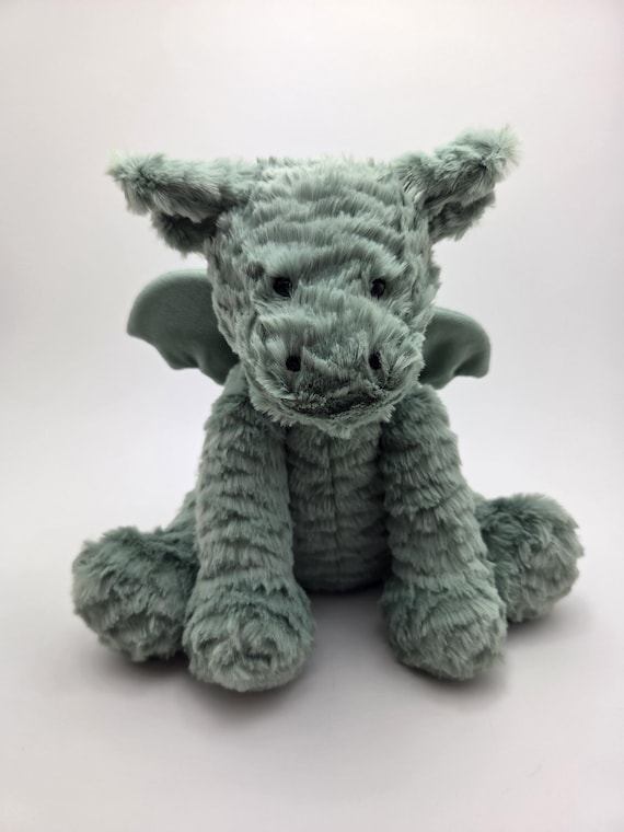 Jellycat Fuddlewuddle Dragon - Green Dragon Plush Pre Owned