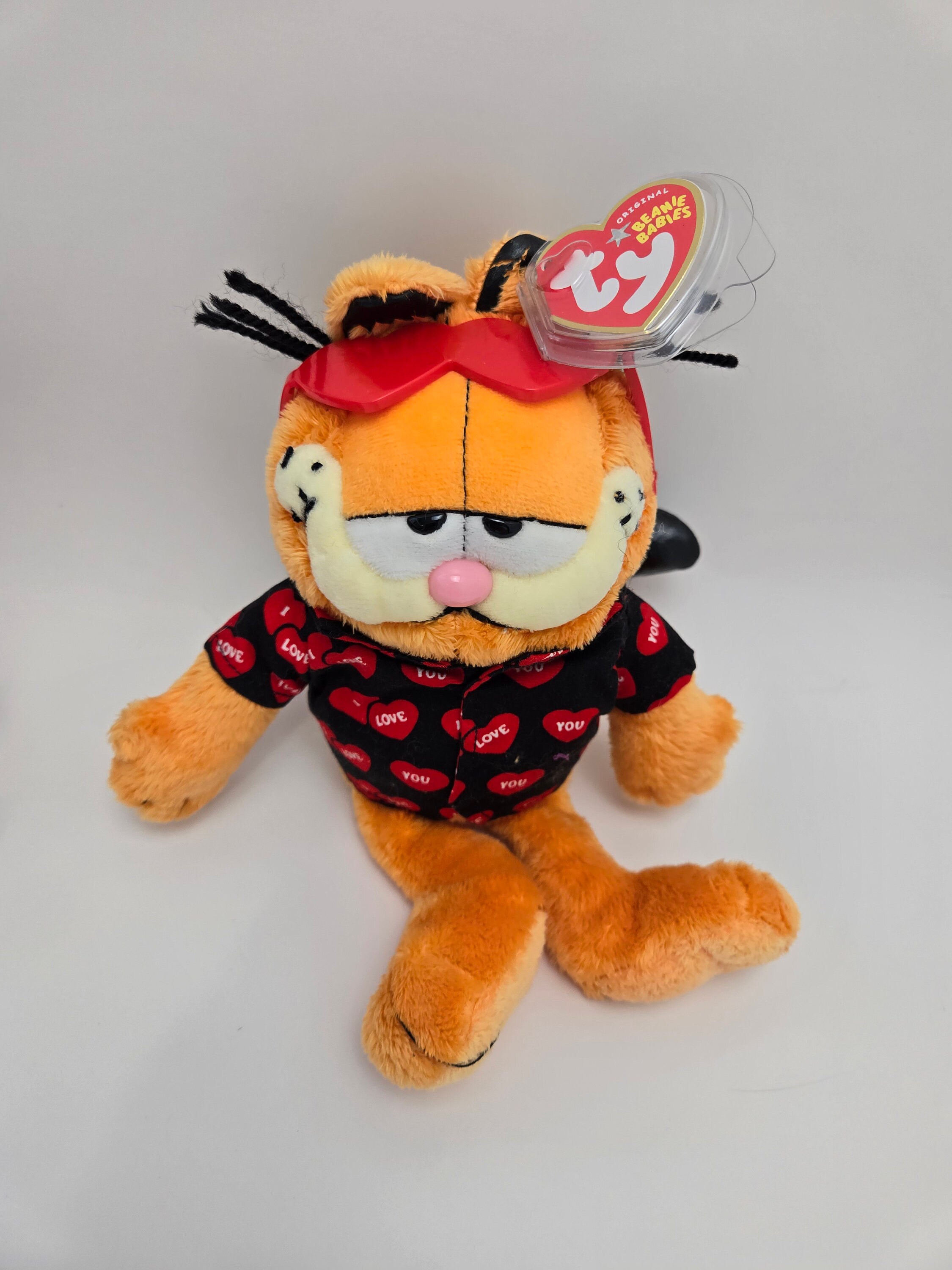 激レア　ガーフィールド　オーデイ　ぬいぐるみ　ty beanie babies Garfield 7 inch plush Ty beanie baby | eBay