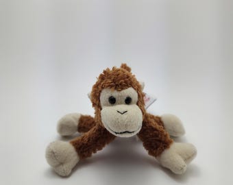 Gund Brauner Plüschaffe, Vintage Sammlerstück! (11 cm)