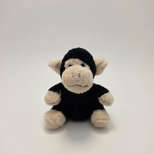 Peluche di scimpanzé nero Wild Republic, stile vintage! (piccolo, 10 cm)