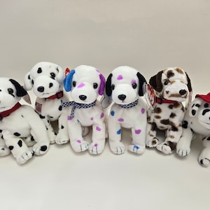 Ty Beanie Baby Dogs - Dalmatian Beanie Babies (6 inch) Vintage Beanies