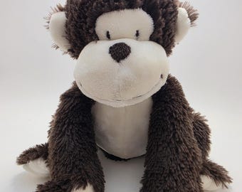 Little Miracles Brown Monkey Plush Rare (10 inch)