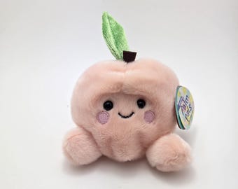 Peluche de melocotón de Aurora Palm Pals, nuevo con etiquetas (10 cm)