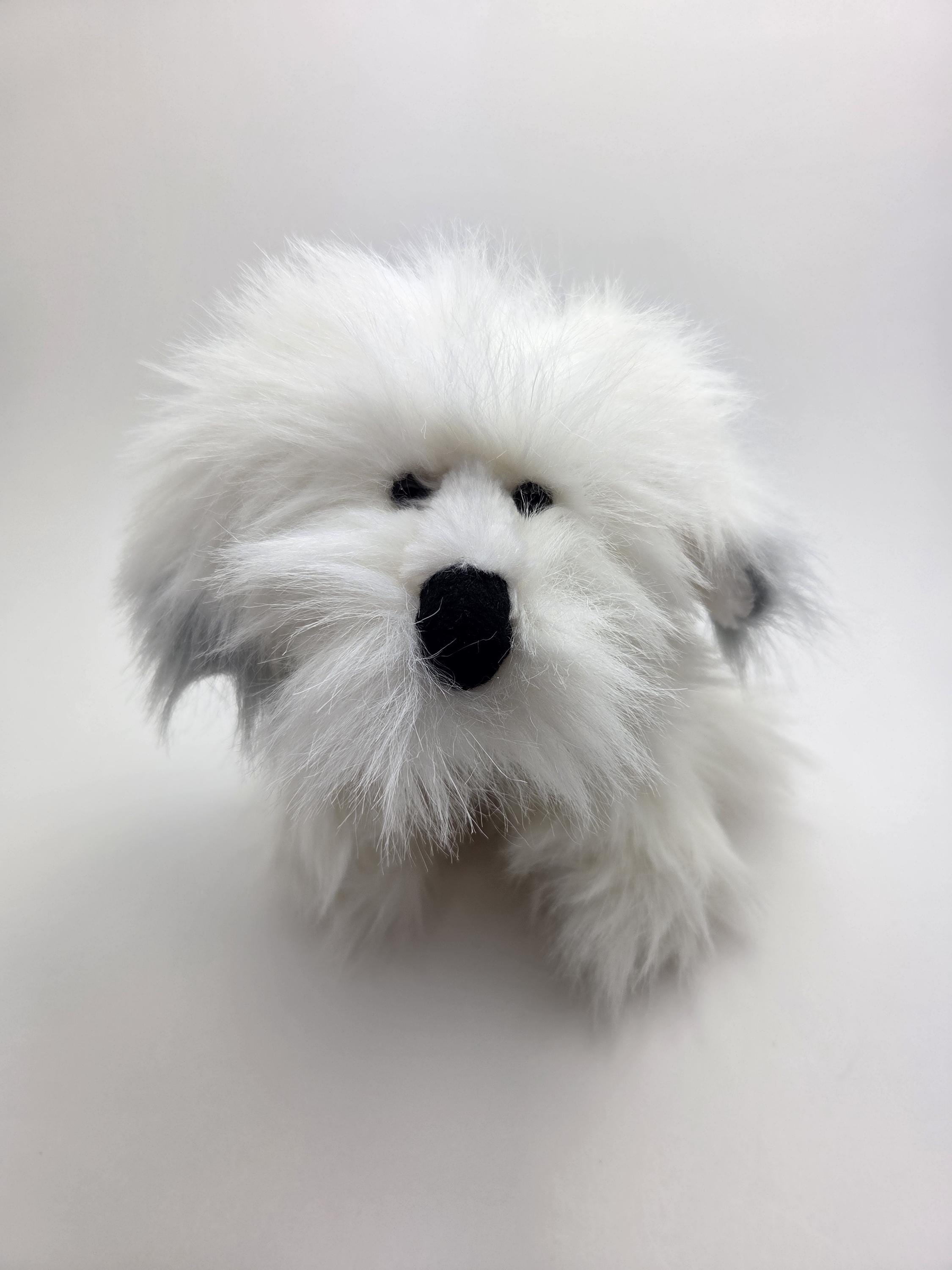 Vintage Webkinz Old English Sheep Dog Plush With No Tag/code, Ganz