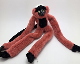Vintage 1994 Hosung Monkey Plush Puppet - Etsy