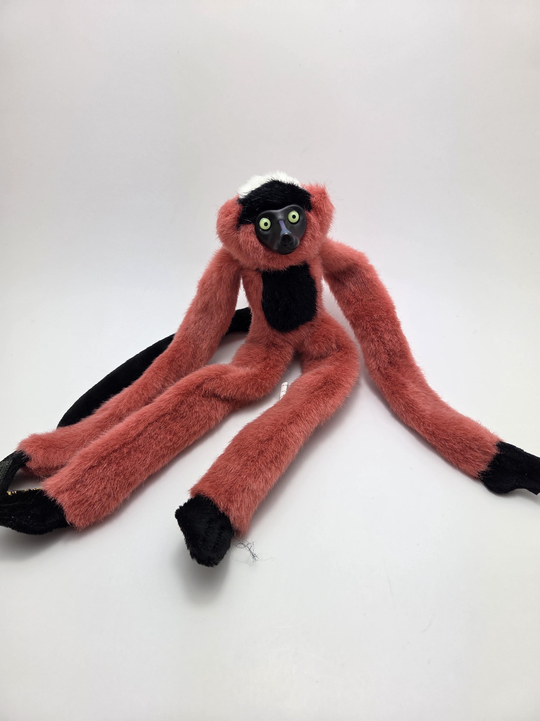 Wild Republic K&M International Door Hanging Monkey Plush, Vintage