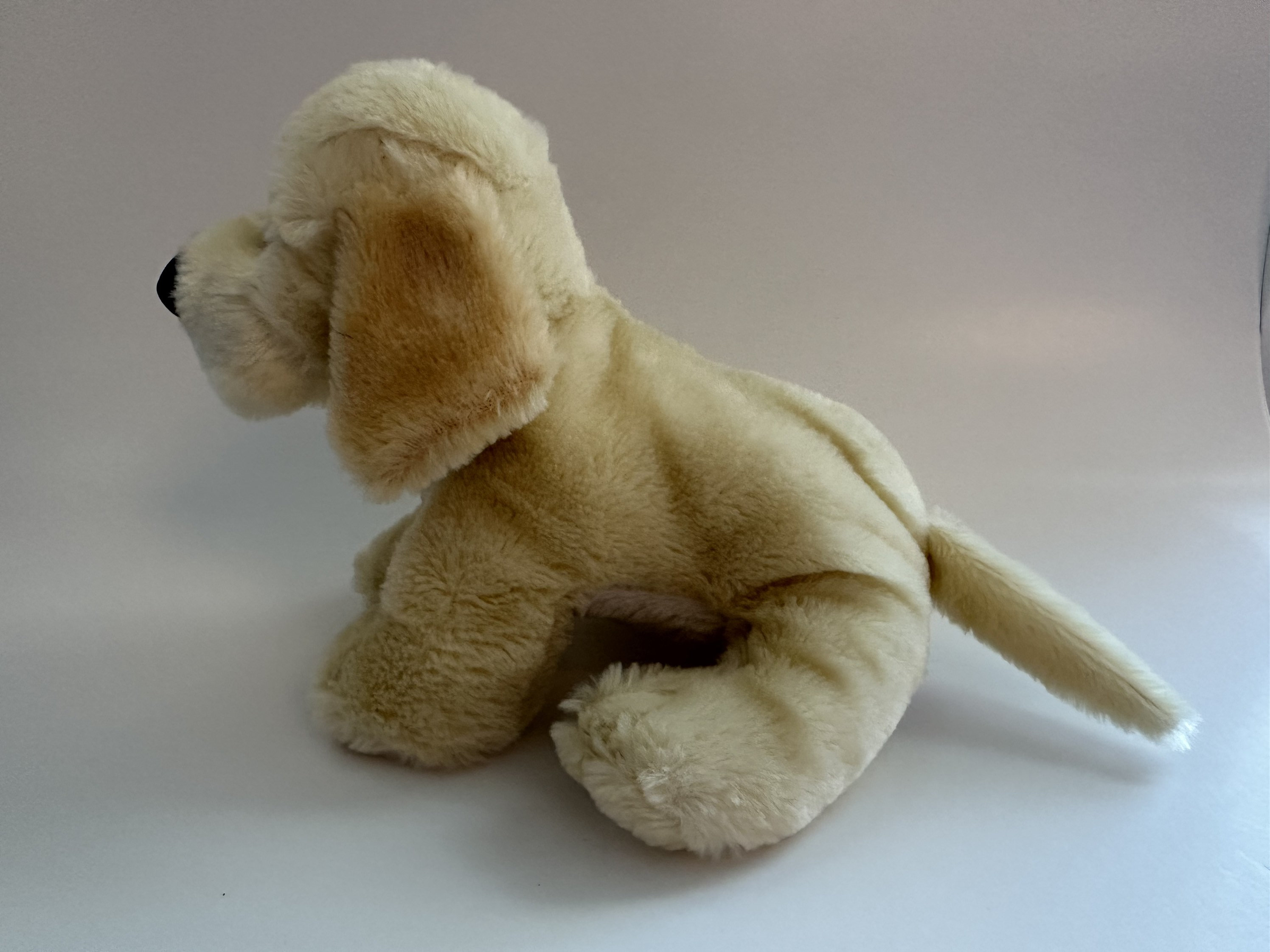 Adorable Vintage Webkinz Yellow Lab Dog Plush With No Tag