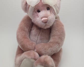 Gund 2002 Peoples Diamond Make Wish Mother Bear, sem bebê, RARA! (38 cm)