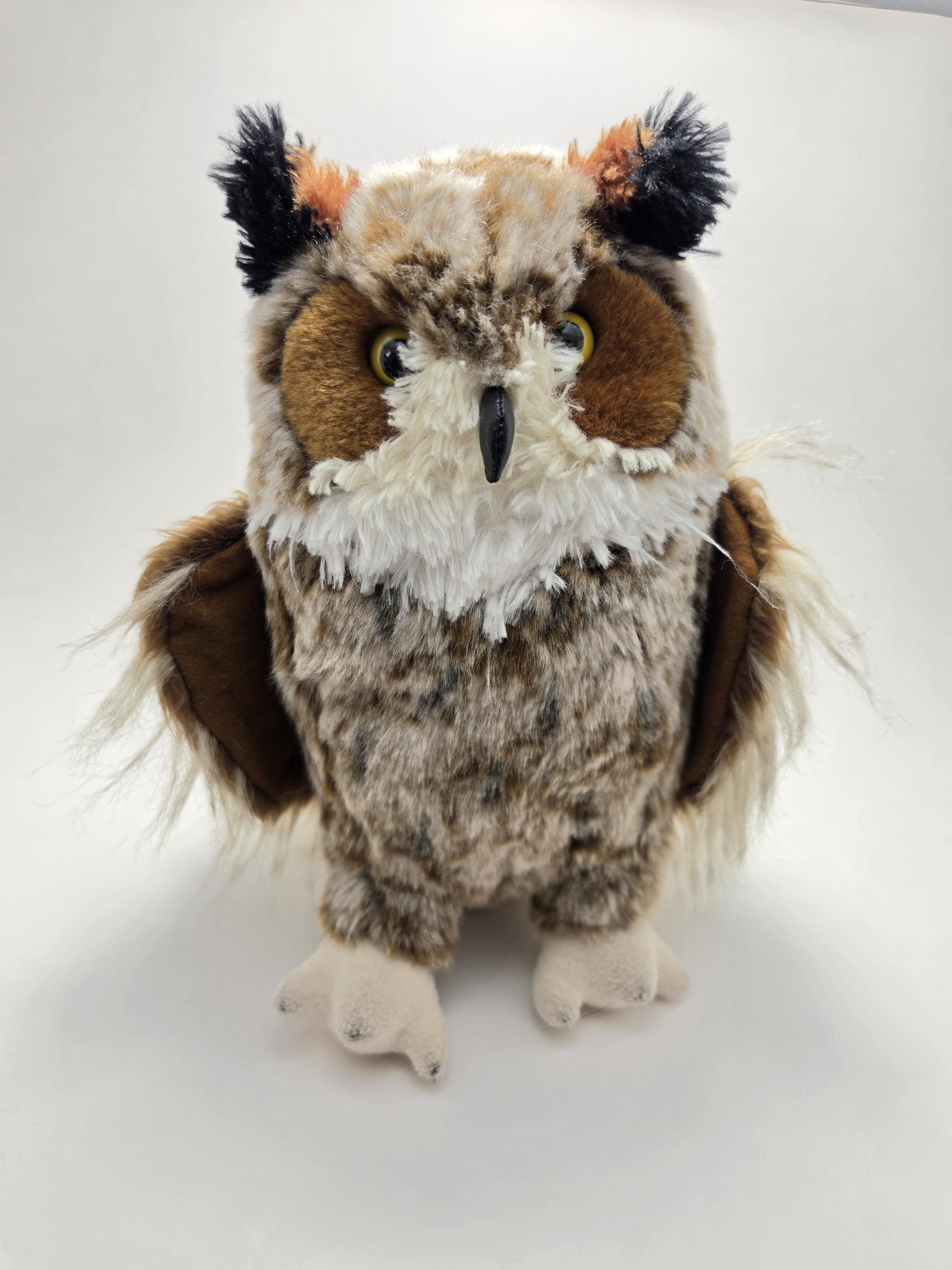 DOUGLAS Cuddle Toy Einstein Great Horned Owl Plush Stuffed Animal