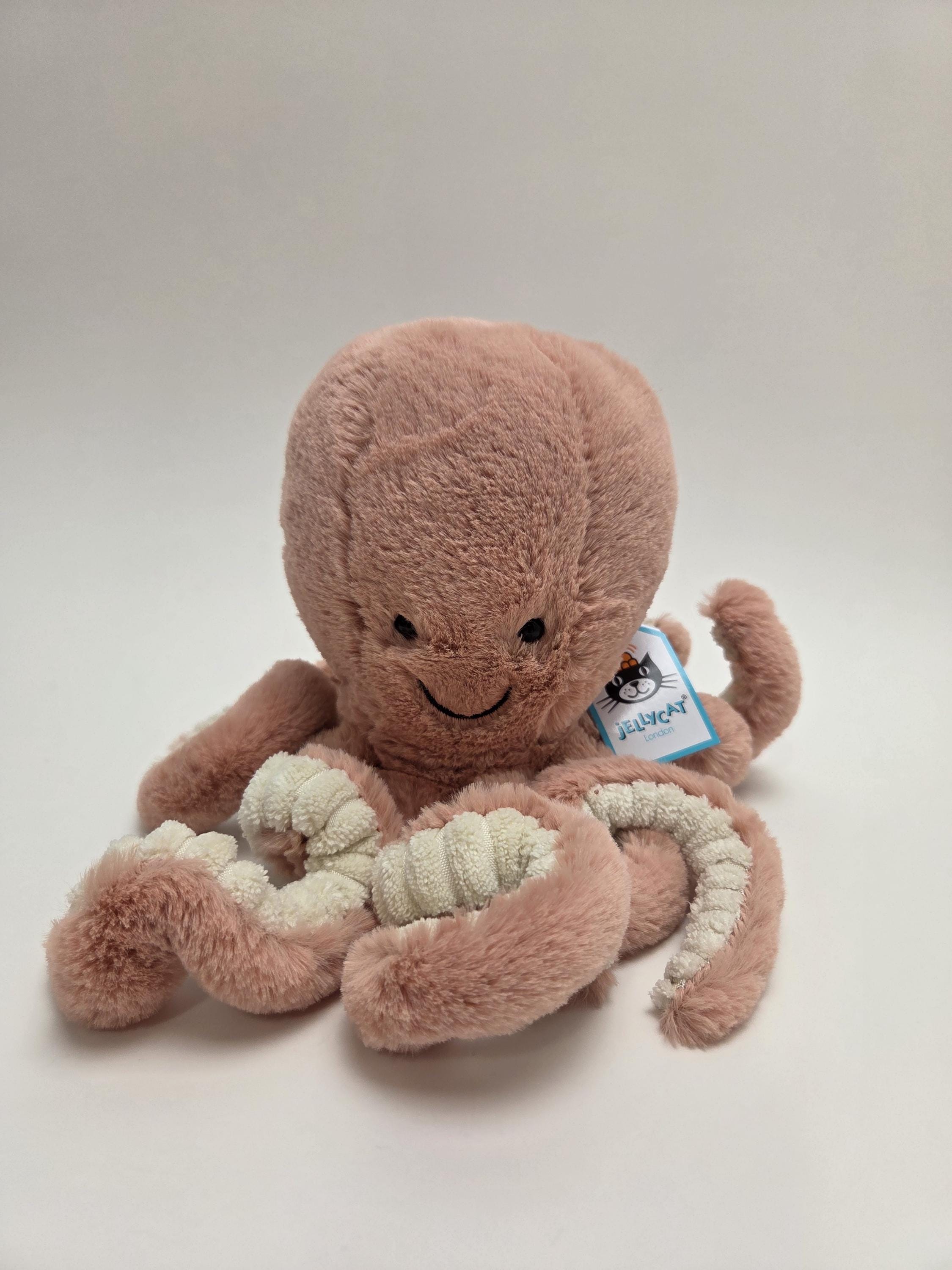 Jellycat Pink Little Odell Octopus Plush Collectible - Etsy