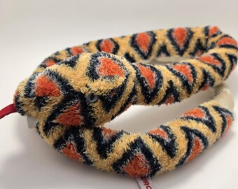 Aurora Diamondback Rattlesnake Snake Plush Stuffed Toy Shimmer Belly