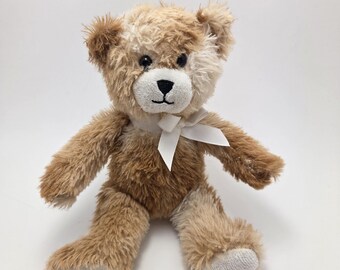 Vintage Hands-on Ganz Bear Plüsch Weiß Bow (6 inch)