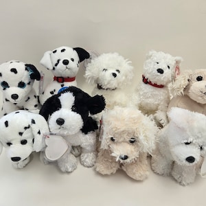 Ty Beanie Baby Dogs - Dog Beanie Babies (6 inch) Vintage Beanies