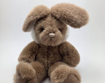 Gund 1988 "Bunky" the Brown Bunny! Vintage Collectible Bunny Plush (10 inch)