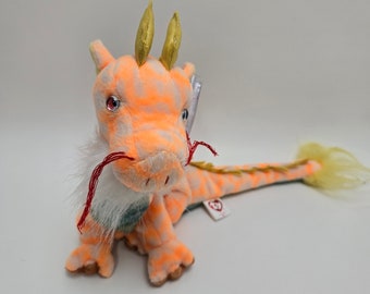 Ty Beanie Baby Dragons and Dino - Ty Beanie Babies (6 Inch
