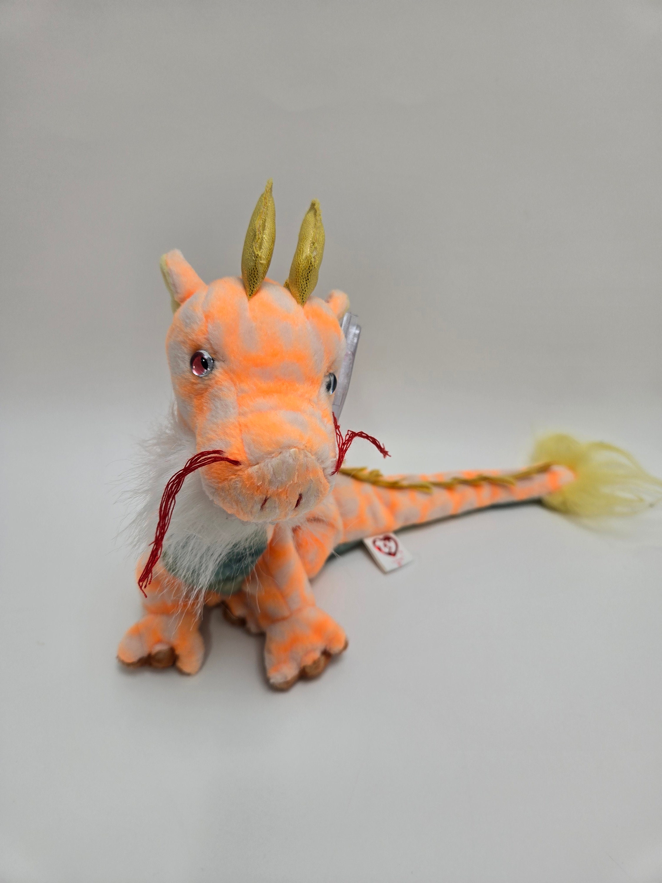 Ty Beanie Baby Dragons and Dino - Ty Beanie Babies (6 Inch