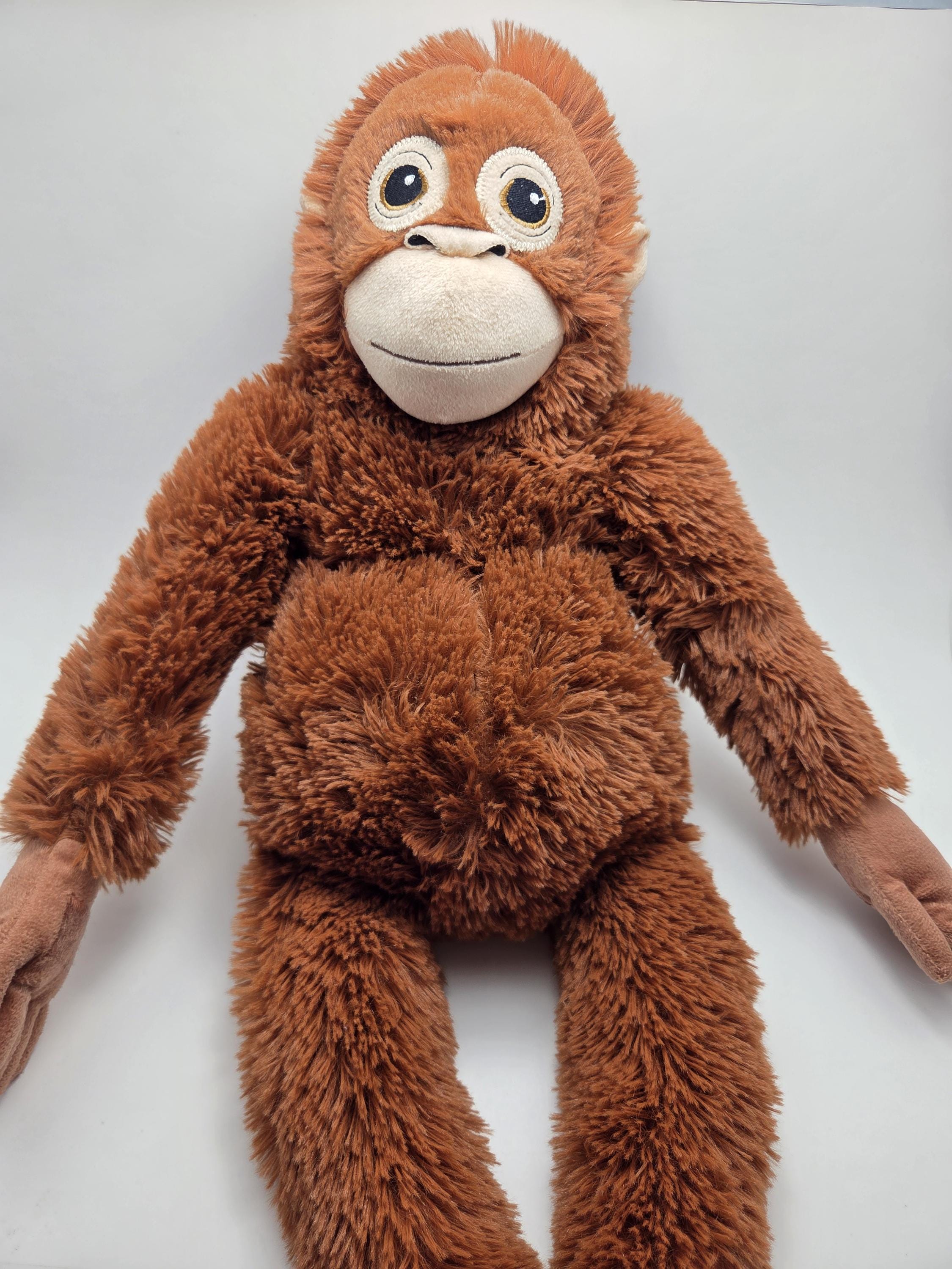 IKEA Djungelskog Plush Orangutan Stuffed Animal Soft Embroidered