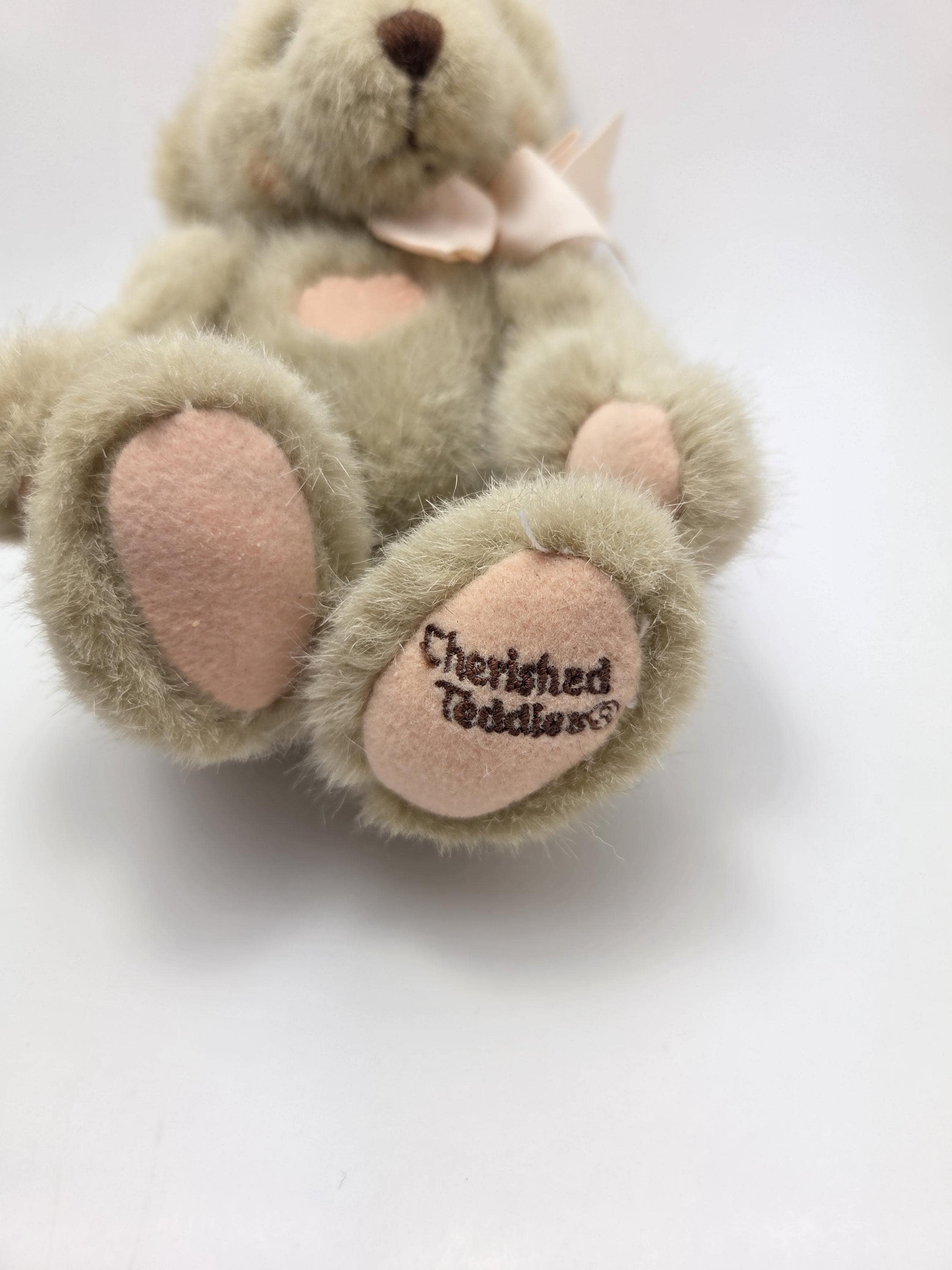 Dakin Cherished Teddies Patches Bear Plush Heart Bandaid Get Well