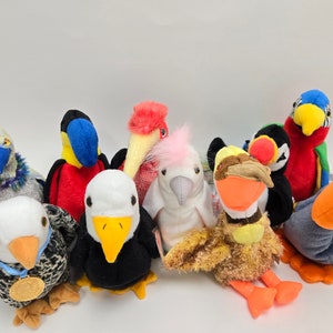 Ty Beanie Baby Birds - Ty Beanie Babies (6 inch) Vintage Beanies
