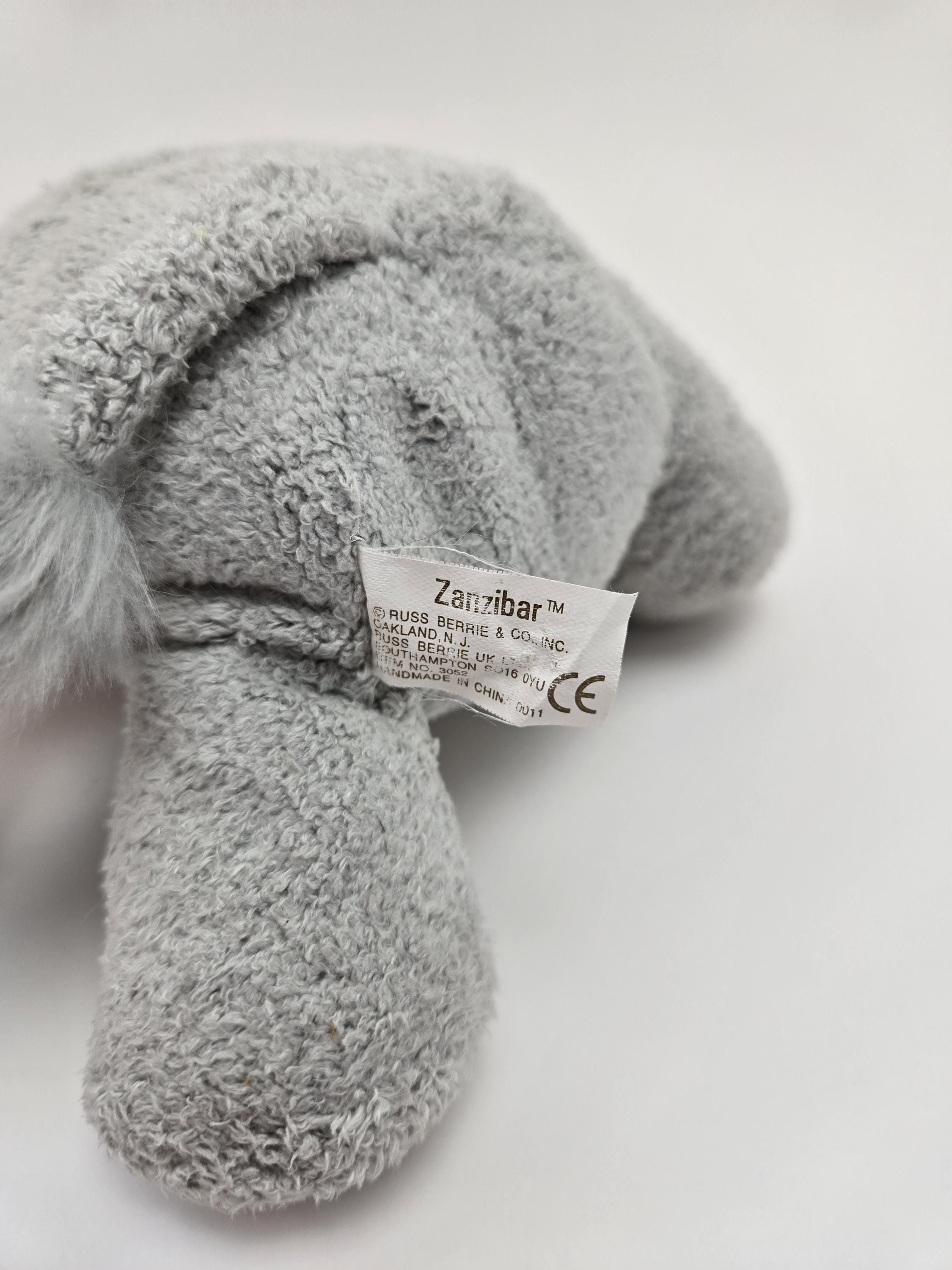 Russ Luv Pets “zanzibar” the Elephant Stuffed Animal Plush (4 Inch