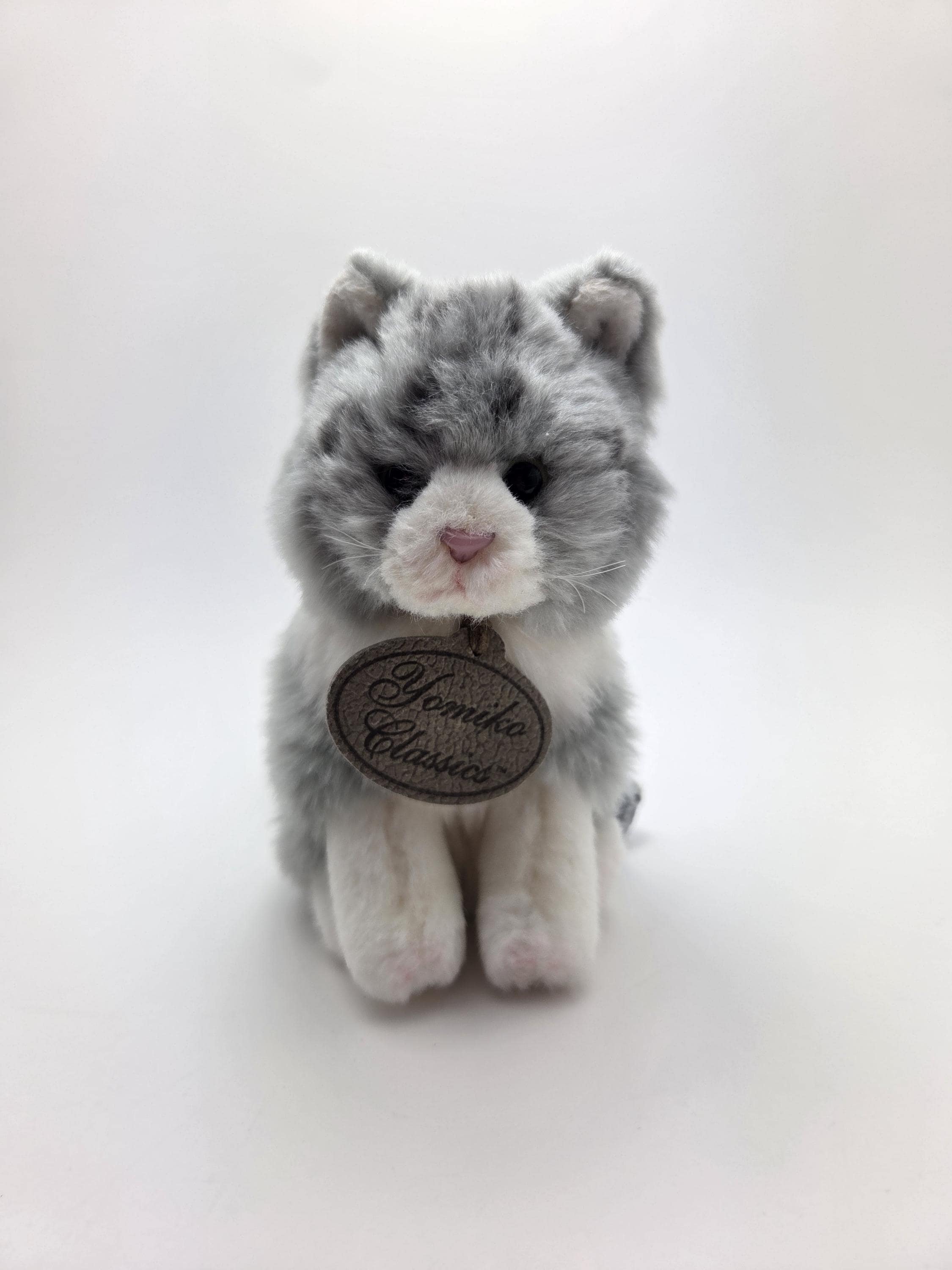 Russ Yomiko Classics Grey Tabby Cat, Vintage Collectible Tabby