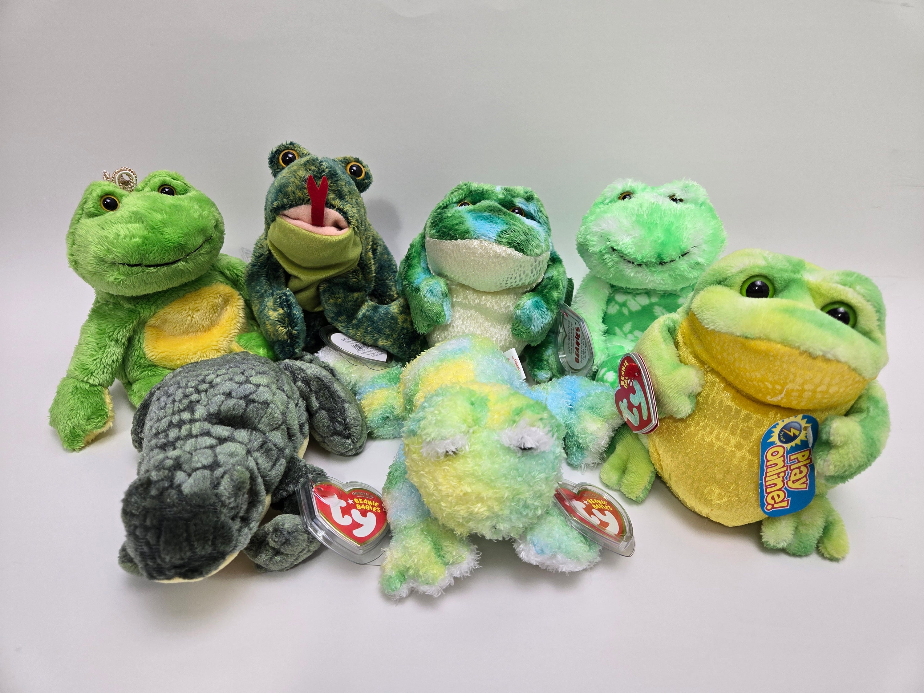 Ty ビーニーベイビー フロッグ - Ty ビーニーベイビー (6インチ