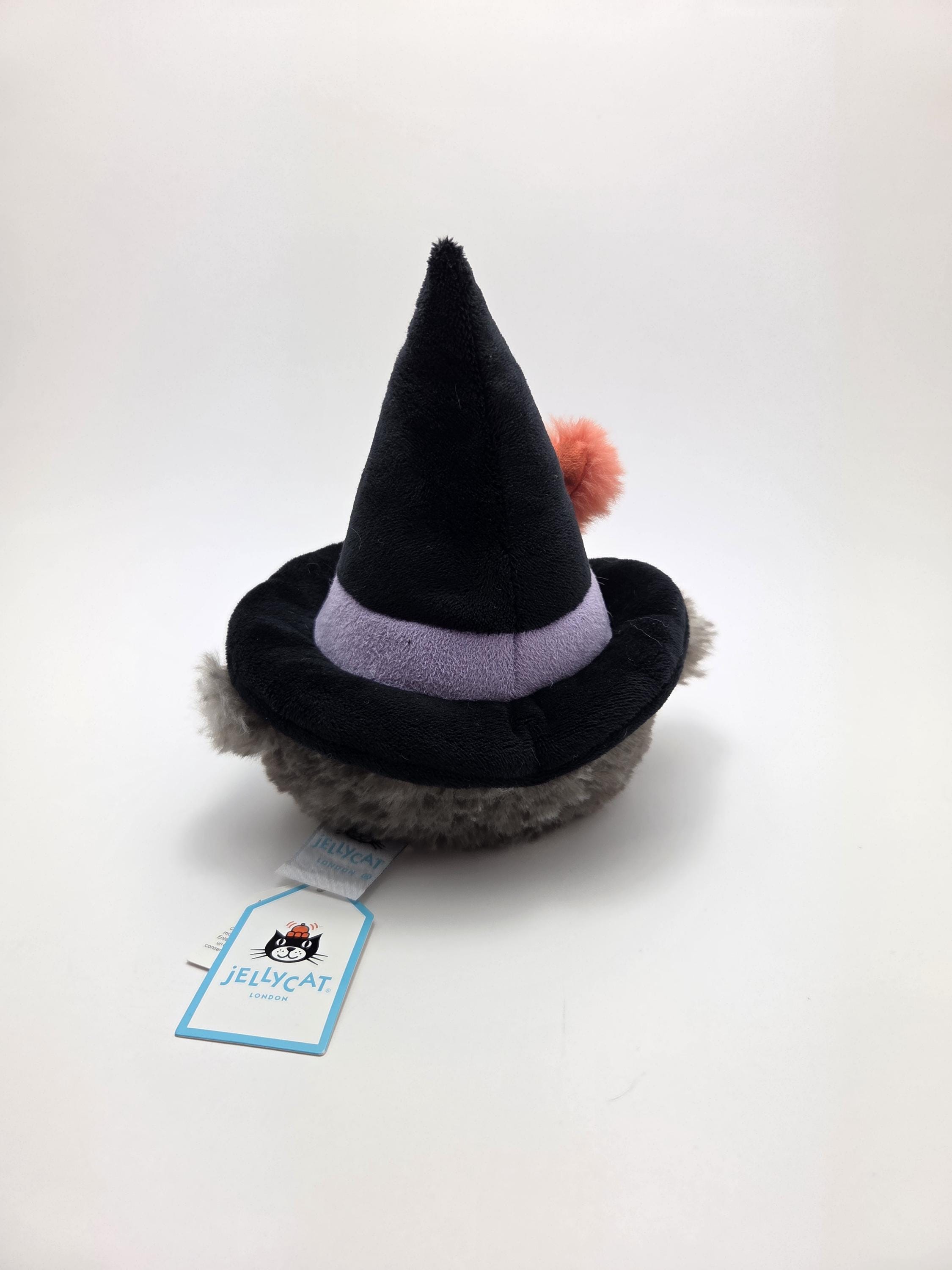 Jellycat Heccaty Hootnightly Owl Plush Halloween Witch Hat Pre