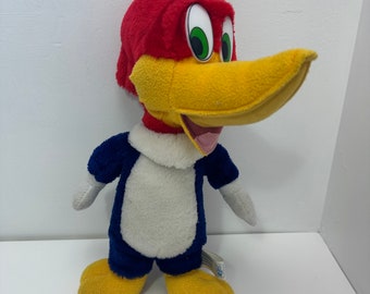 Peluche del Pájaro Loco, año 2000, artículo de colección vintage (33 cm)