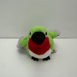 Vintage Webkinz Lil’Kinz Hummingbird Plush with No Tag, Ganz Plush (6 inch)