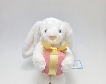 Jellycat Bashful Bunny With Pencil Collectible New With Tags
