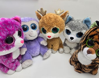 Ty Beanie Boo ethel the Purple Cow - No Hang Tag (6 Inch Ty Beanie Boo ethel the Purple Cow - No Hang Tag (6 Inch