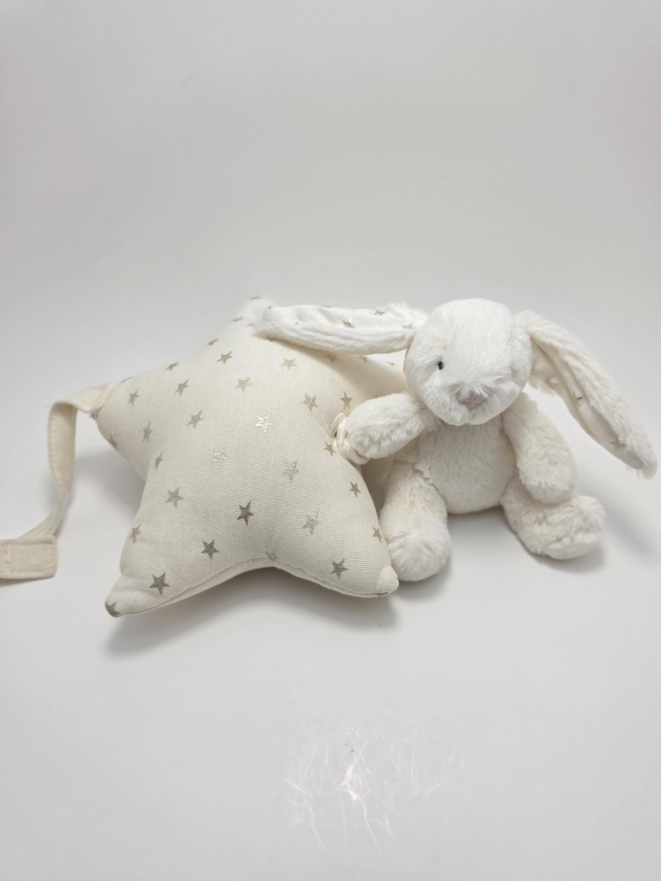Jellycat White Bashful Bunny - Etsy
