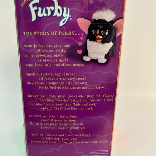 Shops 1998 Generation 3 Snow Leopard Furby Factory Sealed in Box ~ Never Opened, Extremely RARE!