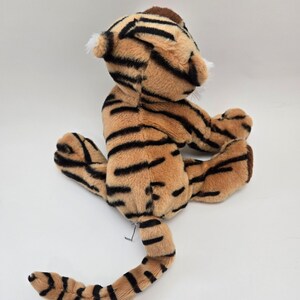 Peluche vintage de tigre de Bengala Webkinz sin etiquetas, peluche Ganz (9 pulgadas) imagen 3