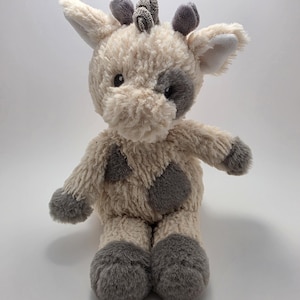 オーロラ・エバの愛らしいキリンのジェフリーのぬいぐるみ（12インチ）