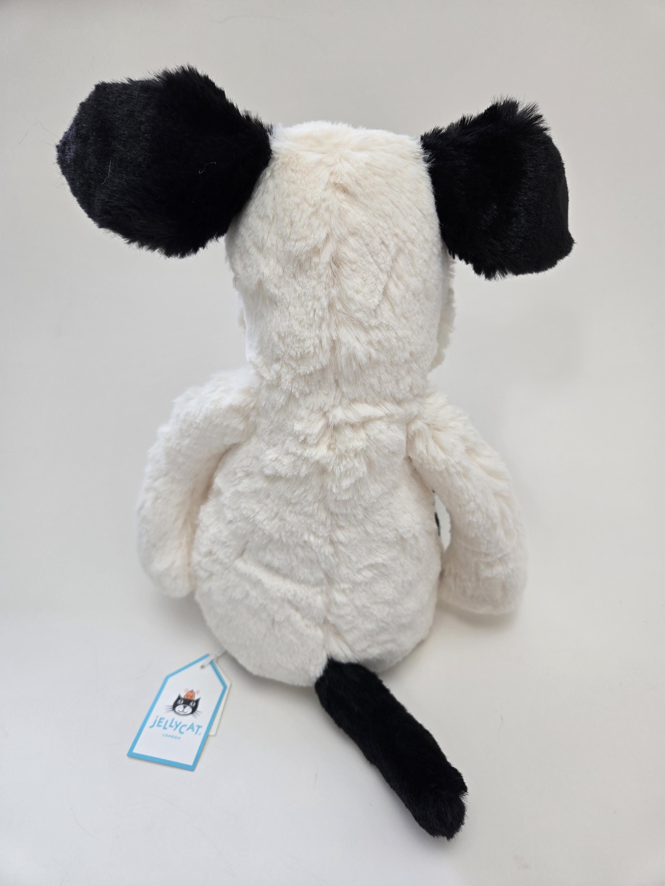 ジェリーキャット バッシュフル ブラック＆クリーム パピー ぬいぐるみ