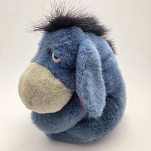 Disney Vintage Plush “Eeyore” the Donkey from Winnie the Pooh, Vintage Collectible, Excellent condition without Tags (10 inch)