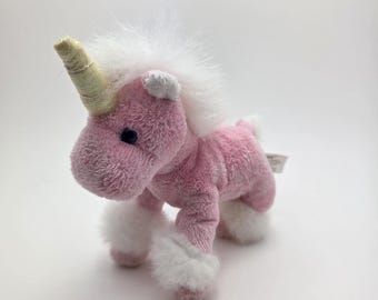 Russ Luv Pets “Sundancer” the Pink Unicorn, New Condition Without Tag *Rare* (5 inch)