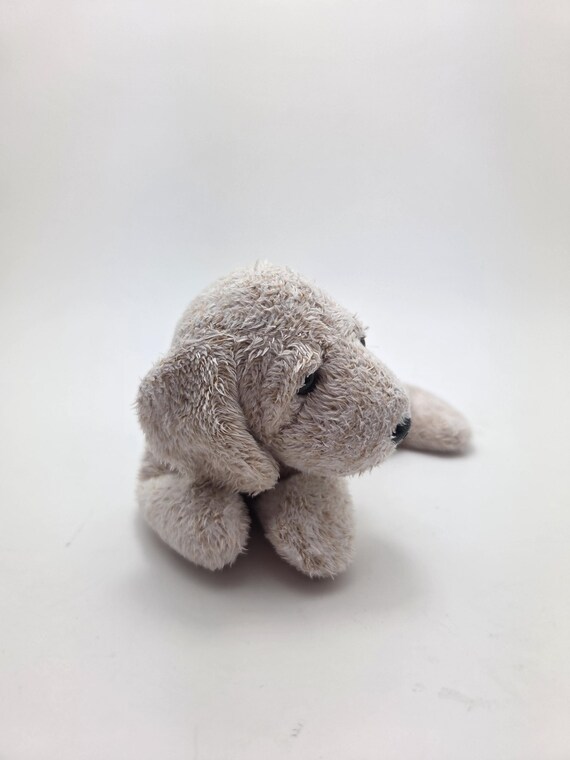 Luv Pets Russ グレーのぬいぐるみ　指すいの出来るモンチッチの様な子 Russ Luv Pets “shelley” the Dog, New Condition Without Tag *rare
