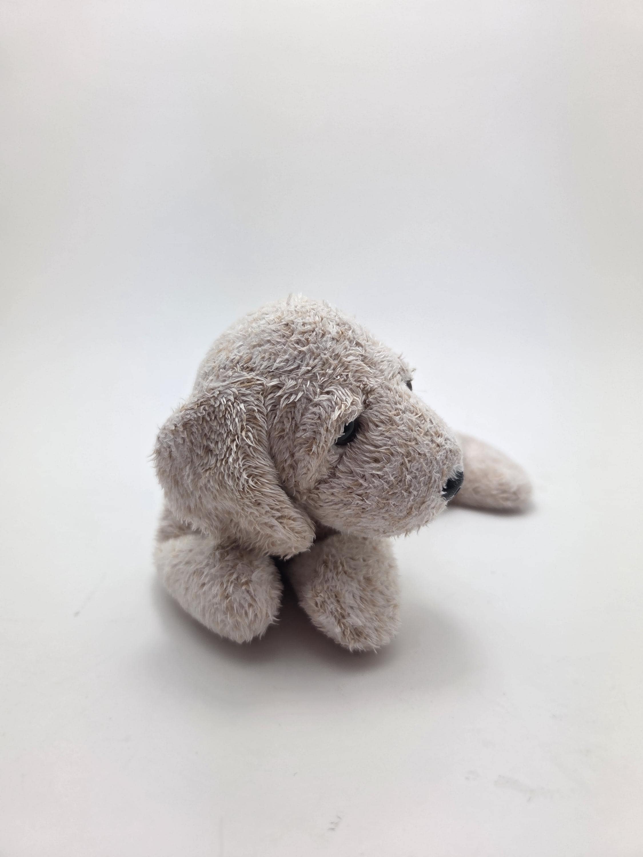 Luv Pets Russ グレーのぬいぐるみ　指すいの出来るモンチッチの様な子 Russ Luv Pets “shelley” the Dog, New Condition Without Tag *rare