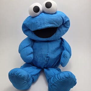 Playskool Cookie Monster Plush Nylon Stuffed Animal Sesame Street (12 inch)