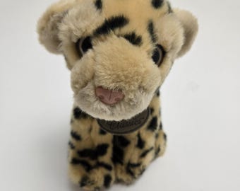 ヴィンテージ ラス レオパード ぬいぐるみ 猫 名前チェイス NWWTS 13