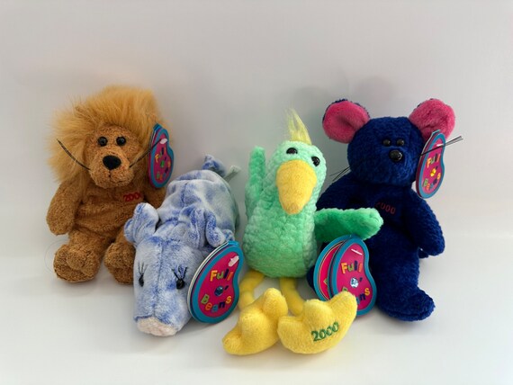Avon full of sales beans stuffed animals