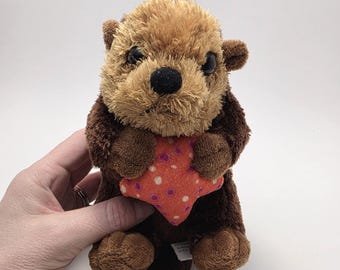 Wild Republic Sea Otter Holding Starfish Plush (7 inch)